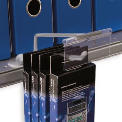 Пластмасова кука с възможност за поставяне на етикетник Пластмасова кука с възможност за поставяне на етикетник