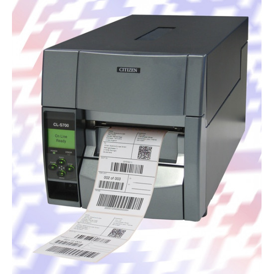 Термотрансферен баркод и етикетен принтер CITIZEN CL-S703