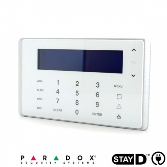 PARADOX K656 BUL/ENG Touch Sense LCD клавиатура