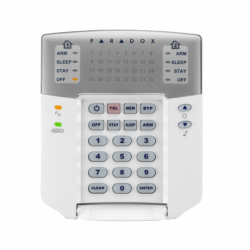 32-Зонова жична LED клавиатура K32+ за алармени системи Paradox SP4000/ SP5500/ SP6000/ SP65/ SP7000 32-Зонова жична LED клавиатура K32+ за алармени системи Paradox SP4000/ SP5500/ SP6000/ SP65/ SP7000