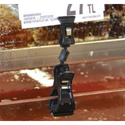 Голяма щипка, ябълковидна става с малка щипка, черна Голяма щипка, ябълковидна става с малка щипка, черна