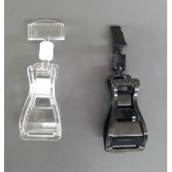 Голяма щипка, ябълковидна става, малък картодържател, черна Голяма щипка, ябълковидна става, малък картодържател, черна