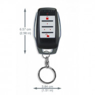 PARADOX REM15 Дистанционно управление с осветени бутони PARADOX REM15 Дистанционно управление с осветени бутони