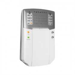 32-Зонова жична LED клавиатура К32+ за алармени системи Paradox SP4000/ SP5500/ SP6000/ SP65/ SP7000 32-Зонова жична LED клавиатура К32+ за алармени системи Paradox SP4000/ SP5500/ SP6000/ SP65/ SP7000