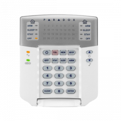 32-Зонова жична LED клавиатура К32+ за алармени системи Paradox SP4000/ SP5500/ SP6000/ SP65/ SP7000 32-Зонова жична LED клавиатура К32+ за алармени системи Paradox SP4000/ SP5500/ SP6000/ SP65/ SP7000