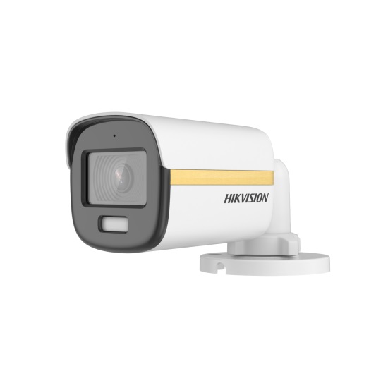 2MPx HD-TVI корпусна камера за видеонаблюдение с ColorVu технология за цветна картина при пълна тъмнина Hikvision DS-2CE10DF3T-FS