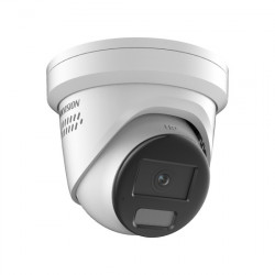 4 Mpx куполна ColorVu IP камера за видеонаблюдение с вградена бяла LED светлина до 30м HIKVISION DS-2CD2347G2-LSU/SL