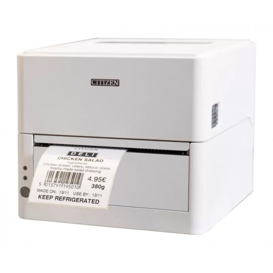 Принтер за етикети CITIZEN CL-H300SV с антибактериален корпус
