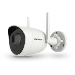 Безжична корпусна IP камера Ден/Нощ с вградено IR осветление с обхват до 30 м HIKVISION DS-2CV2041G2- IDW(D)