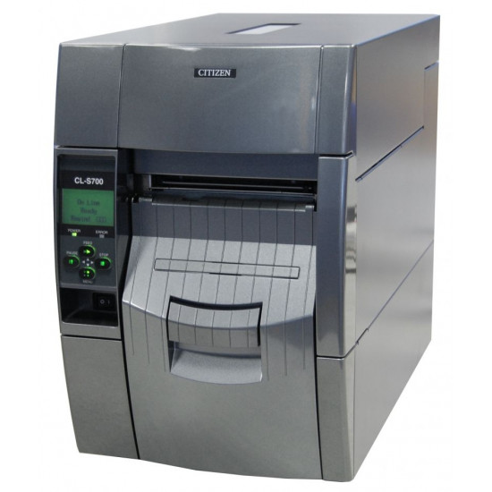 Термотрансферен баркод и етикетен принтер с пренавиващ модул CITIZEN CL-S700R