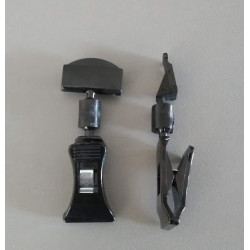 Малка щипка, ябълковидна става, малък картодържател, черна Малка щипка, ябълковидна става, малък картодържател, черна