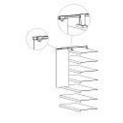 Профил за система Info Line – знаме 80 cm