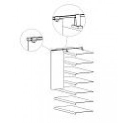 Профил за система Info Line – знаме 40 cm