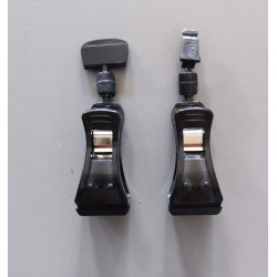 Голяма щипка с малък картодържател, черна Голяма щипка с малък картодържател, черна