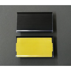 Етикетник за картонен етикет 38/70мм черен Етикетник за картонен етикет 38/70мм черен