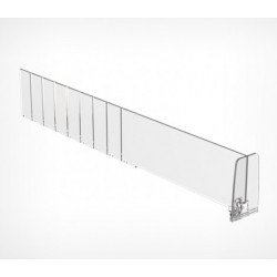 Разделител ляв-десен или с двоен преден стопер 60 мм с габаритни размери 60/385