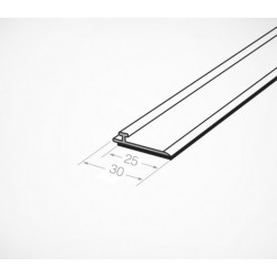 Шина с адхезивна лента за закрепване на разделители 30/1000 мм