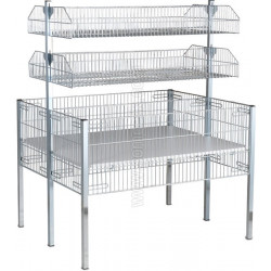 Промо-стелаж островен