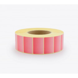 Цветни самозалепващи етикети на ролка, преливащо червено, 50x30 mm, 4000 етикета Цветни самозалепващи етикети на ролка, преливащо червено, 50x30 mm, 4000 етикета